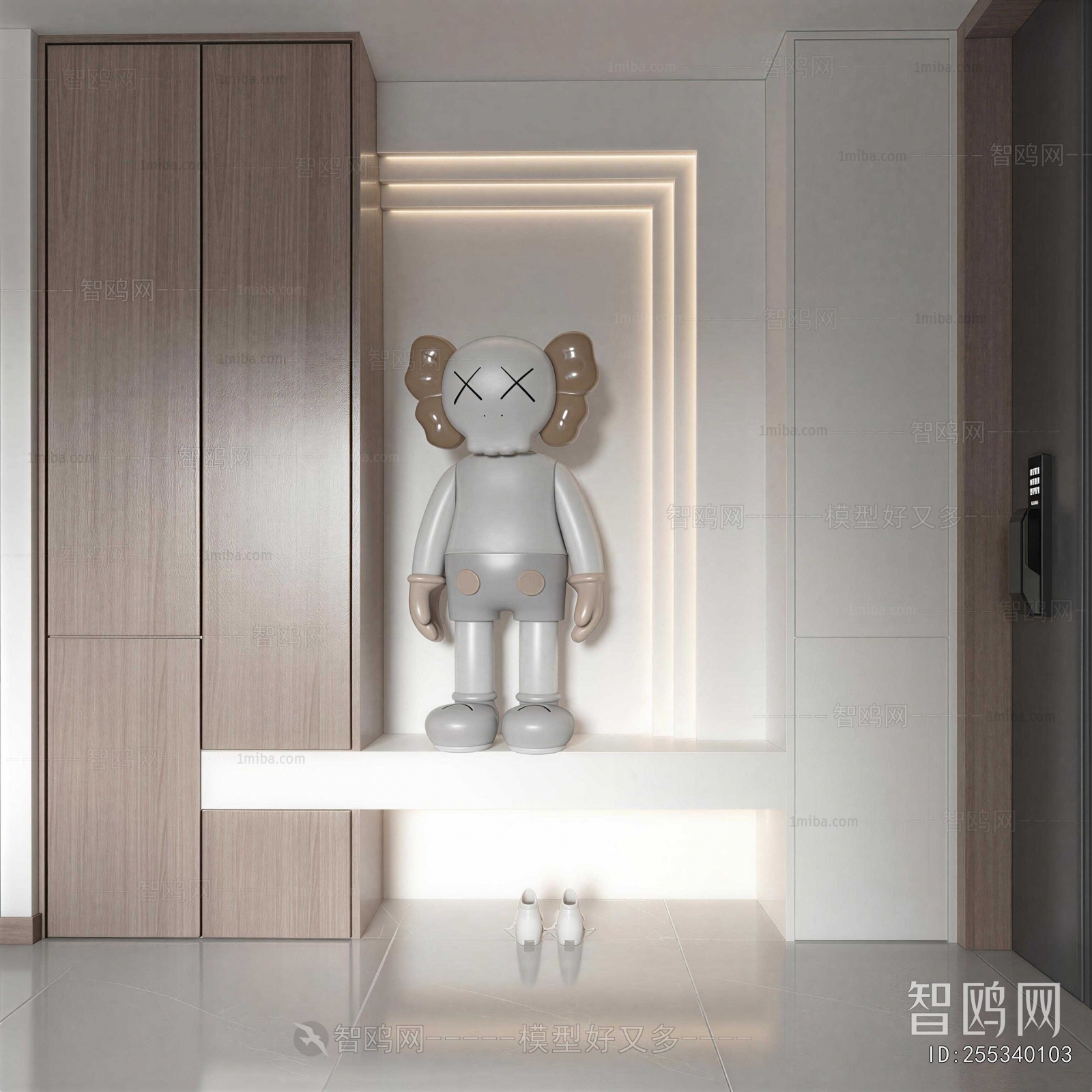 Modern Entrance Cabinet
