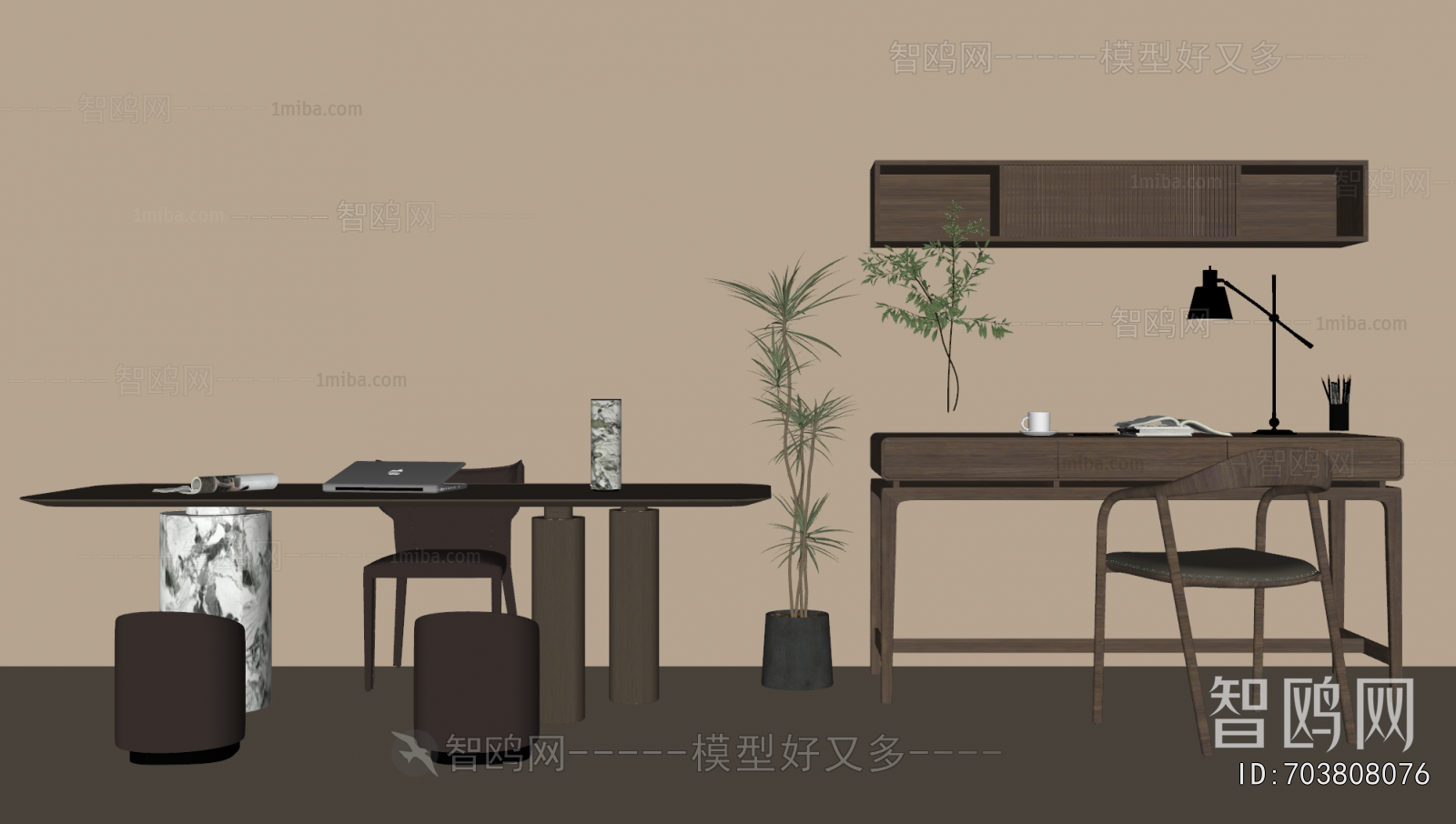 Modern Computer Desk And Chair