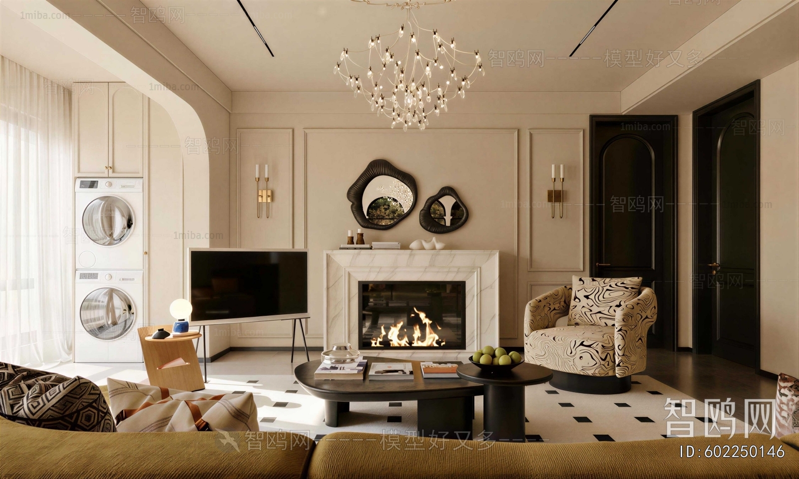French Style A Living Room