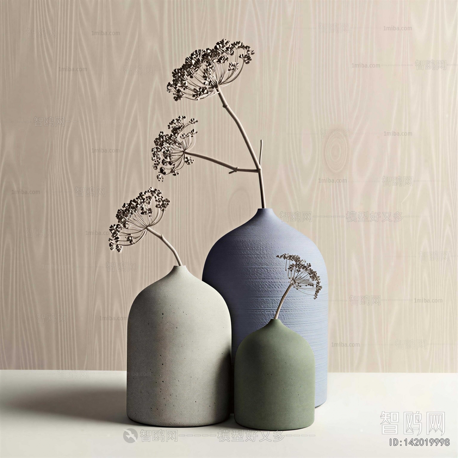 Wabi-sabi Style Dried Branch