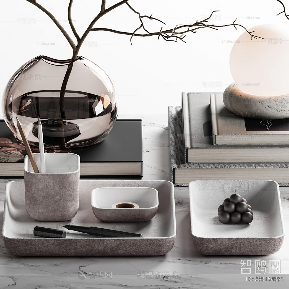 Wabi-sabi Style Decorative Set