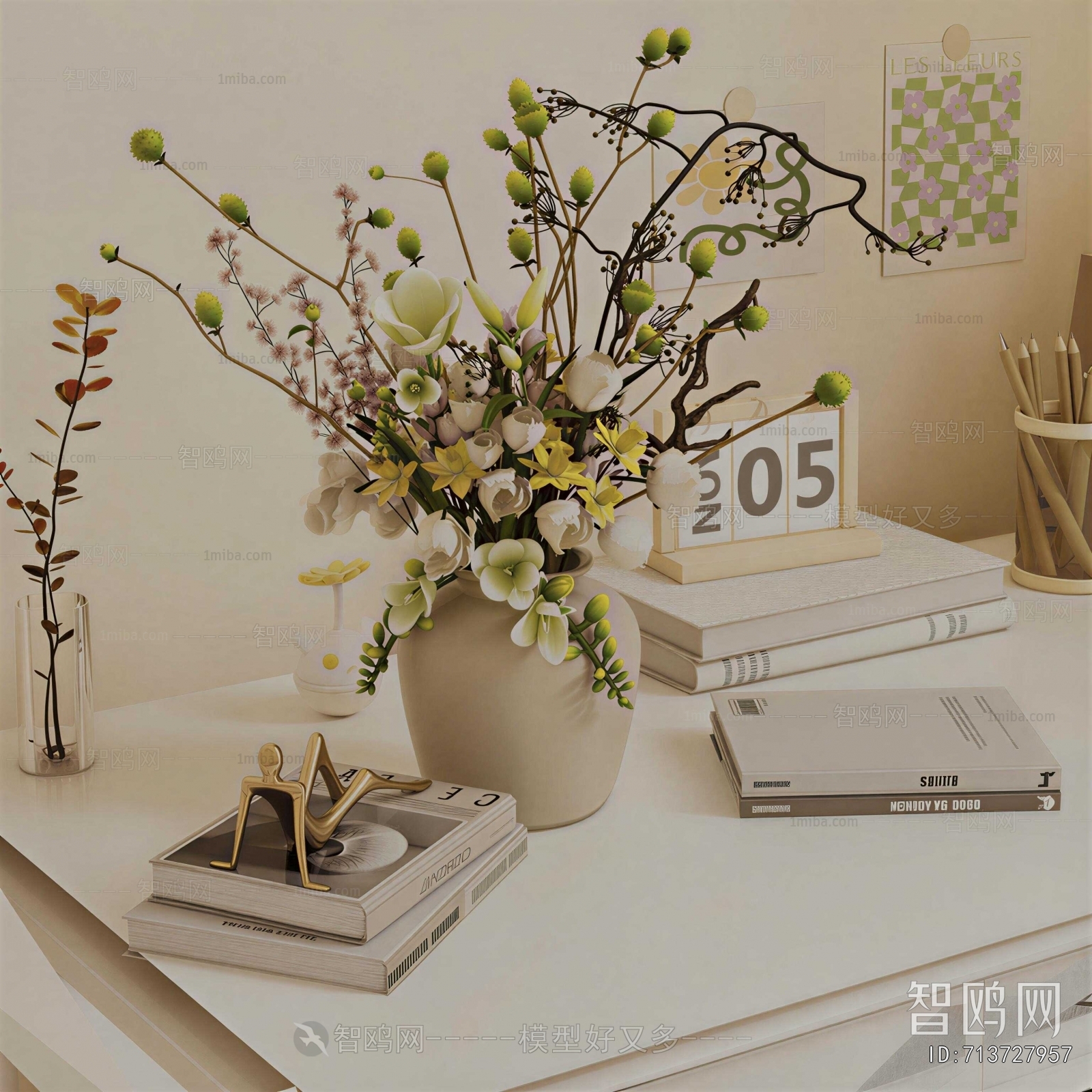 Modern Flower Arrangement