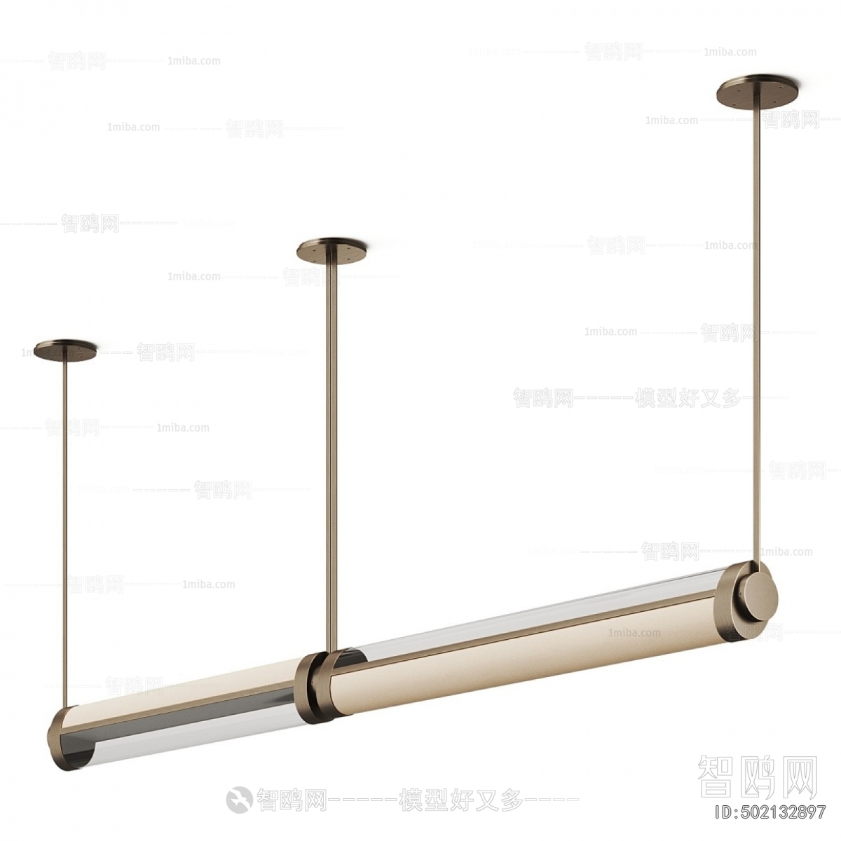Modern Long Chandelier