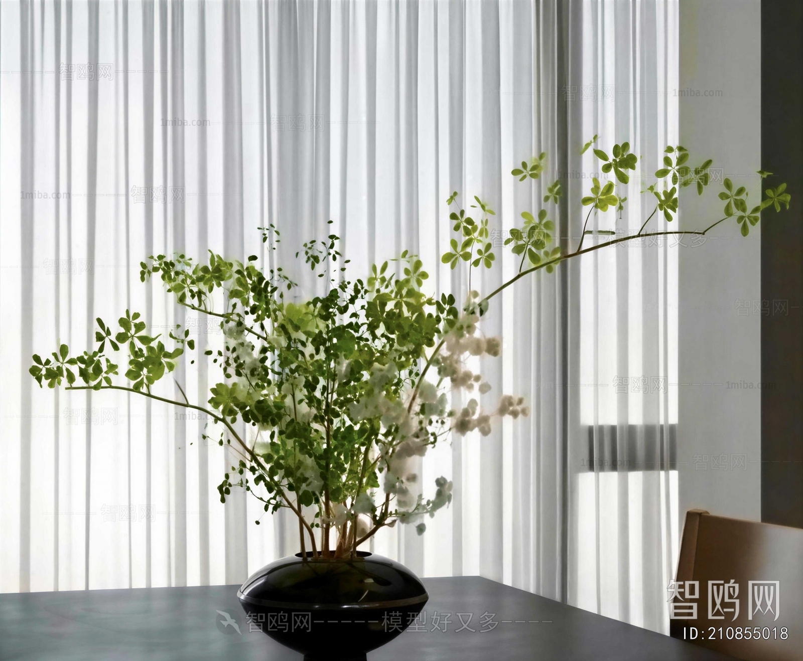 Wabi-sabi Style Flower Arrangement