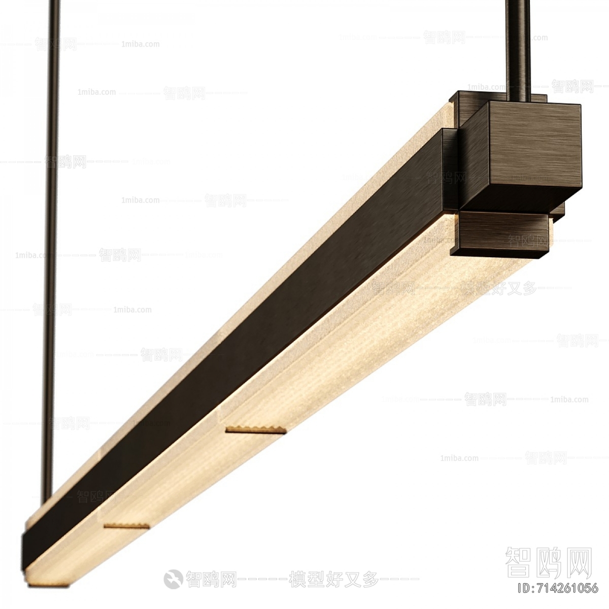 Modern Long Chandelier