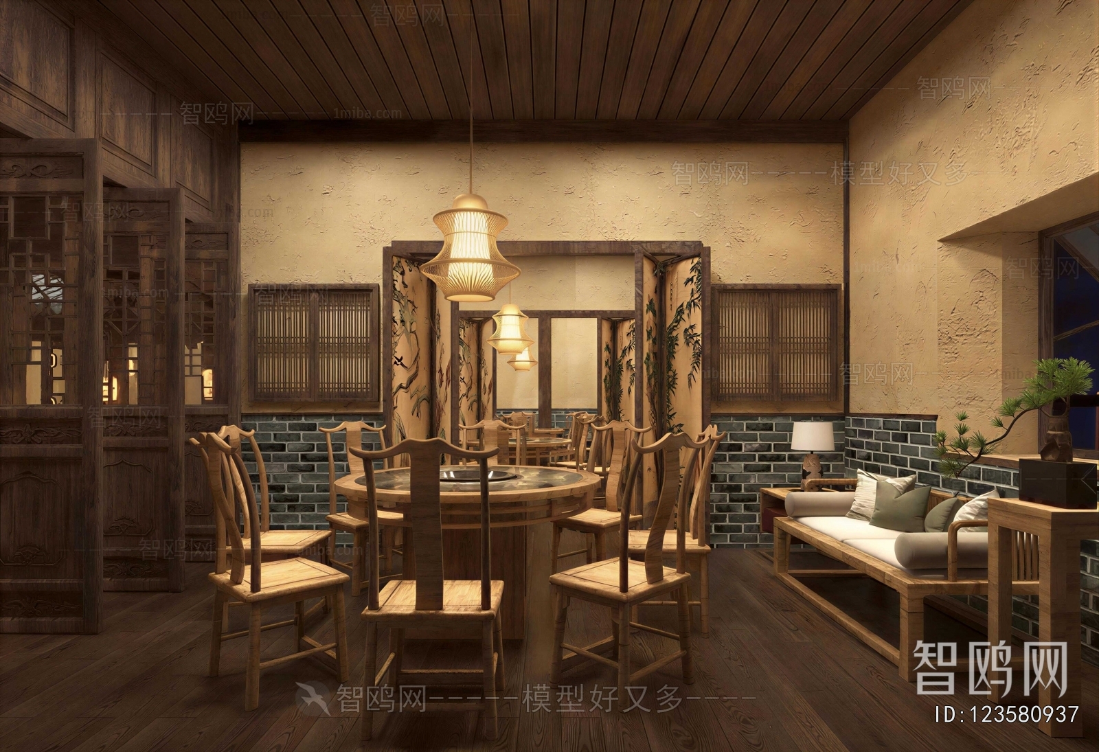 New Chinese Style Restaurant Box