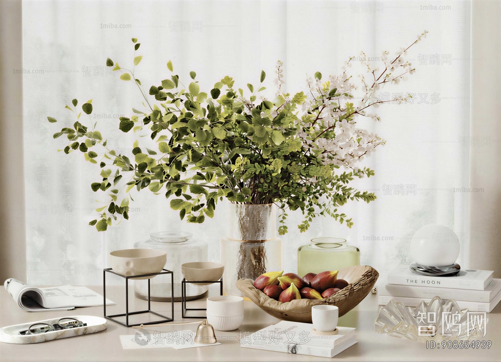 Modern Aquatic Green Plant