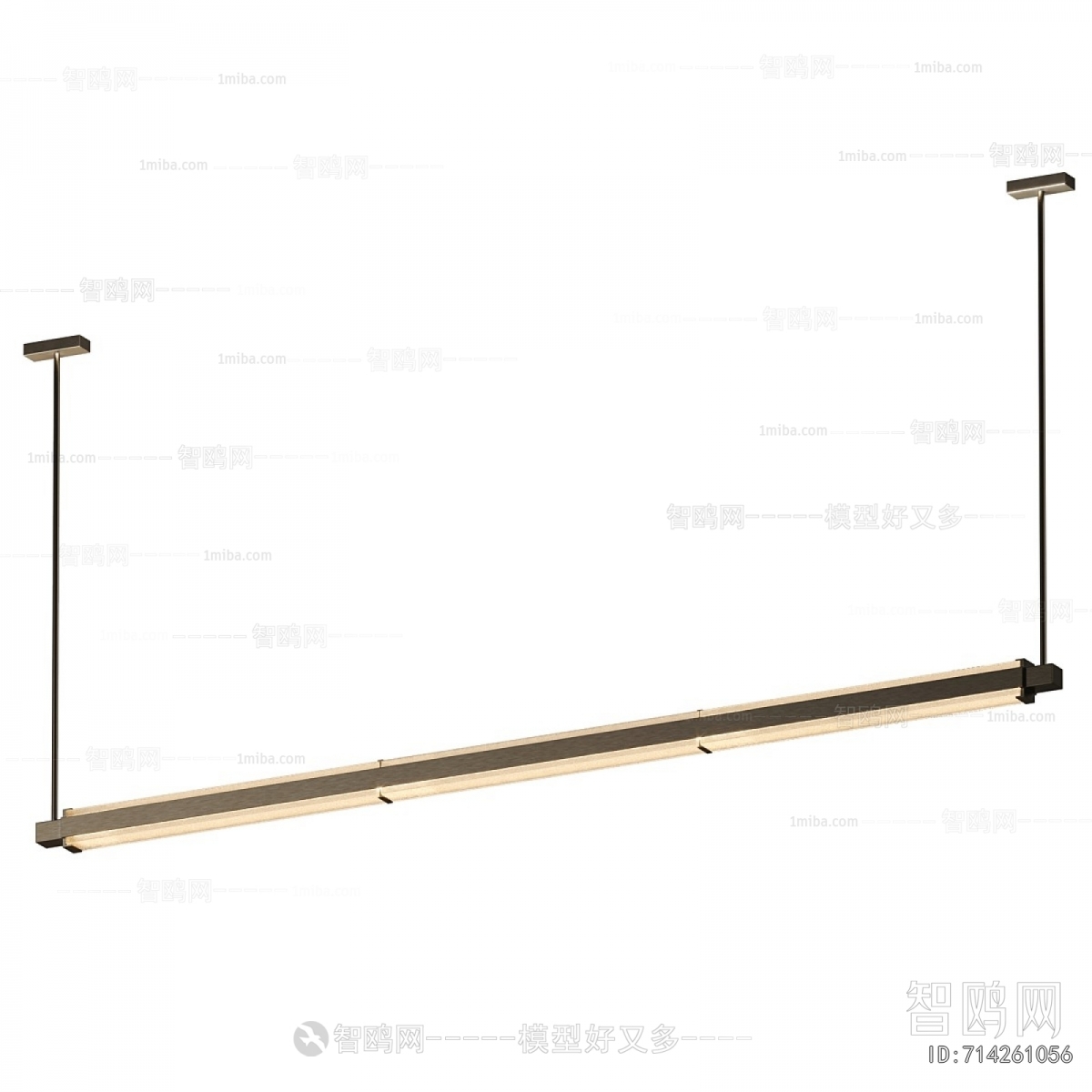 Modern Long Chandelier