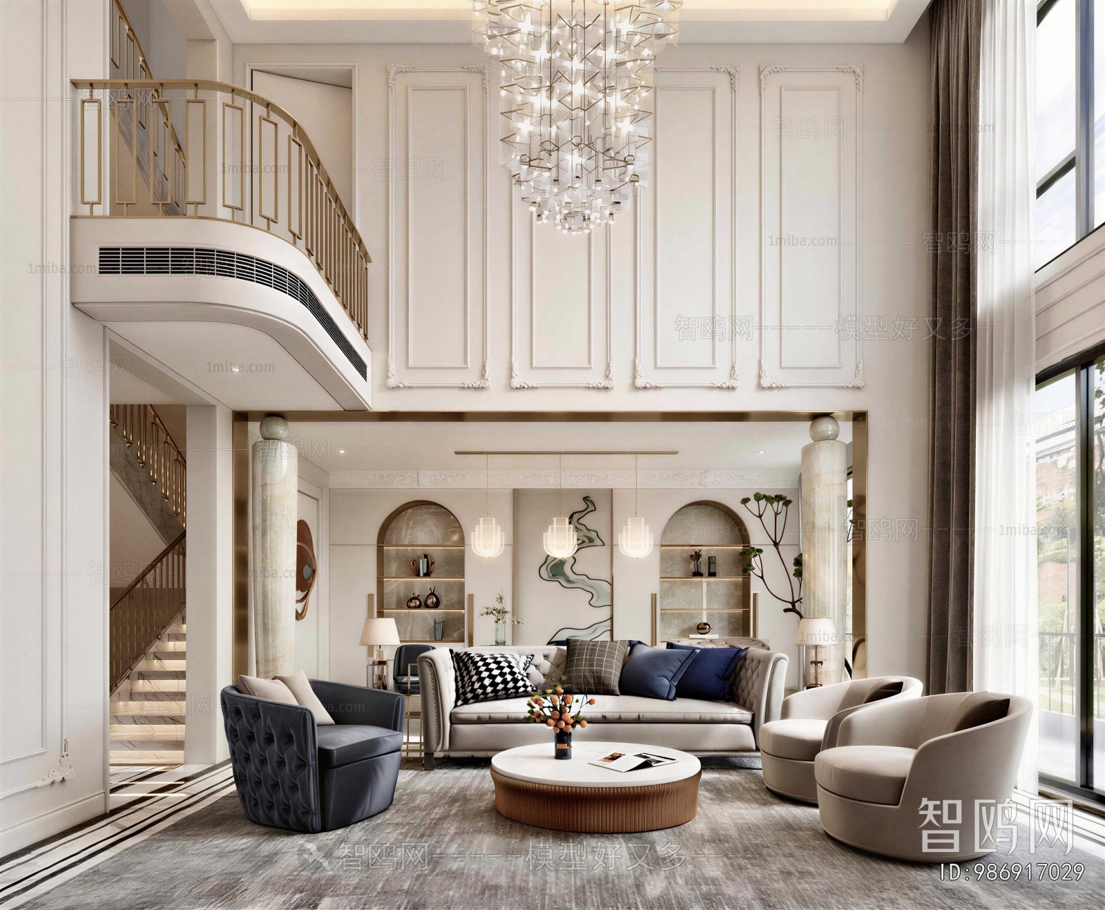 French Style A Living Room