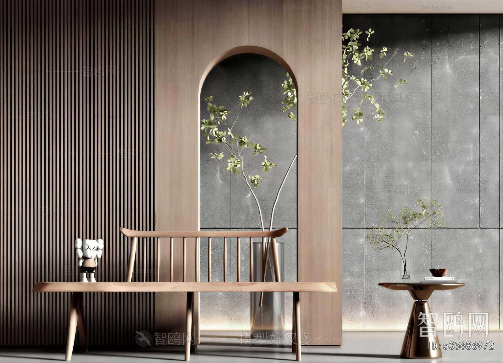 New Chinese Style Lounge Chair