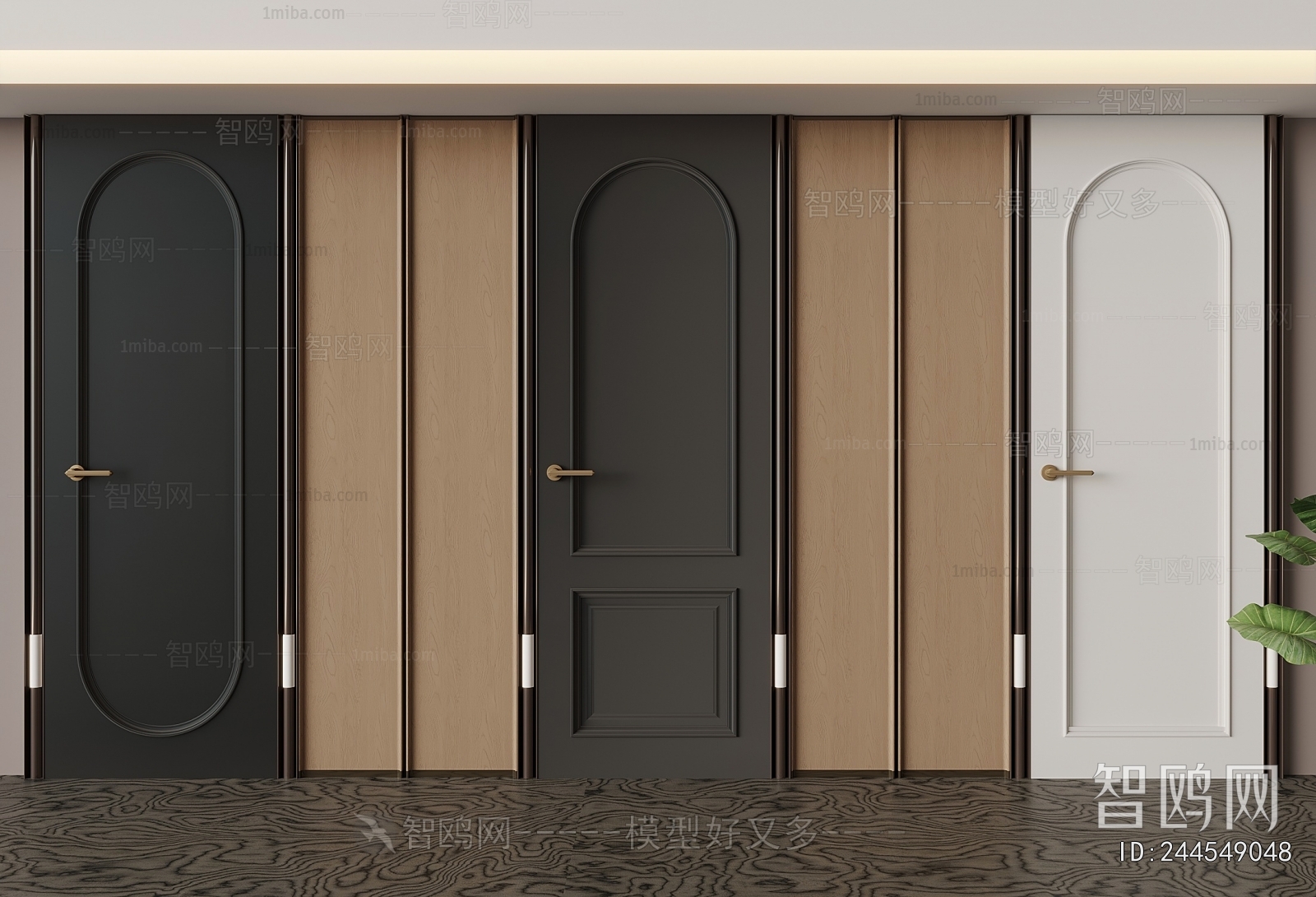 French Style Single Door