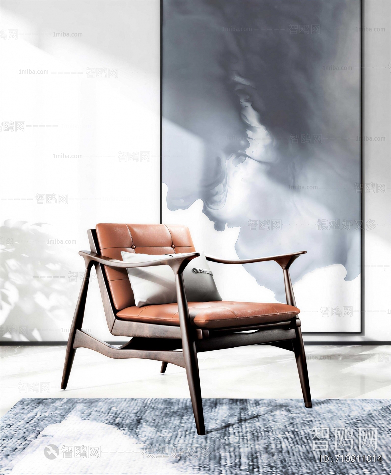 New Chinese Style Lounge Chair