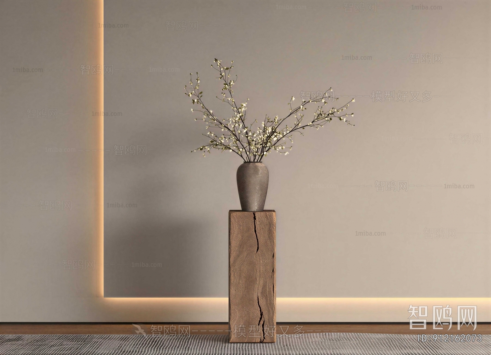 Wabi-sabi Style Flower Arrangement