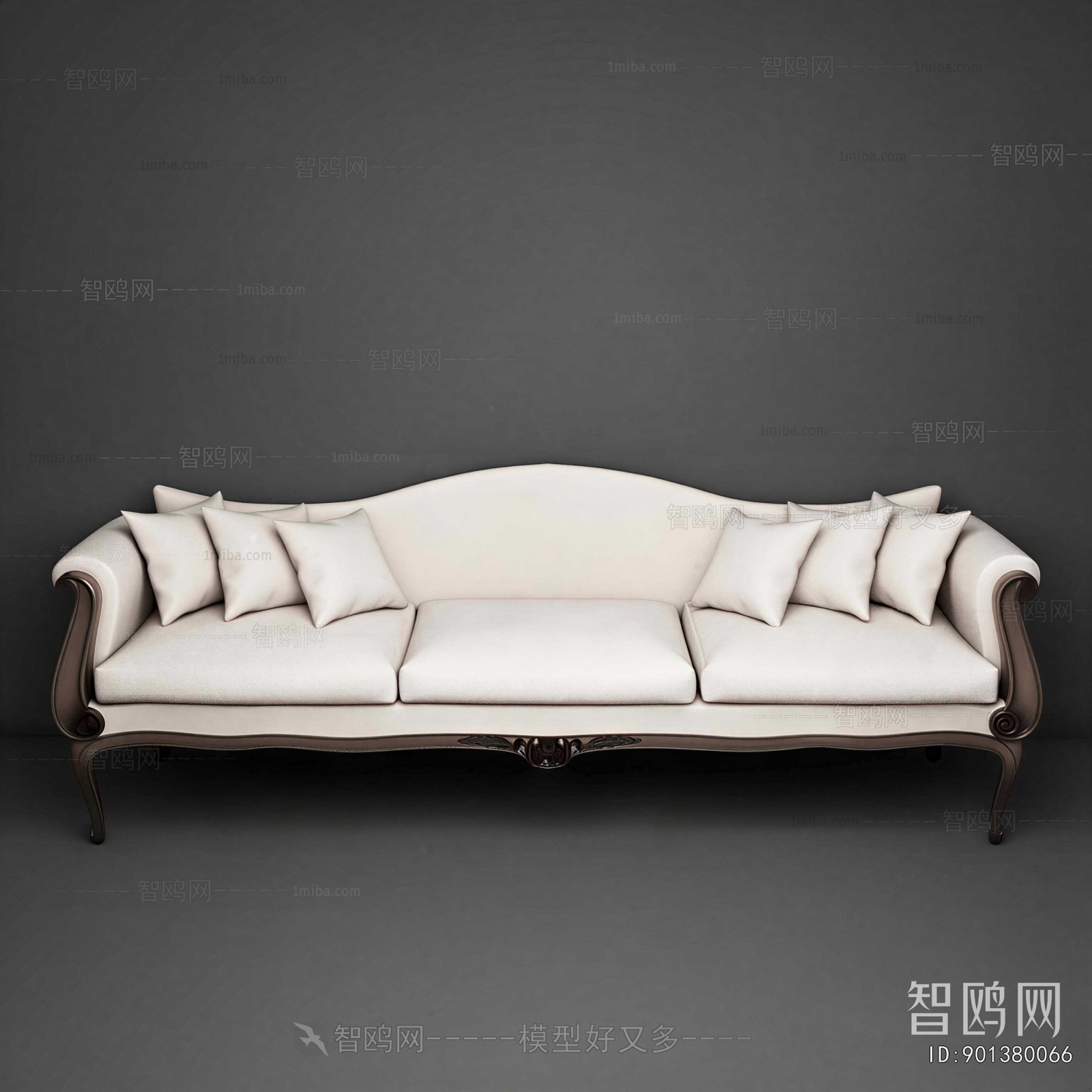 New Classical Style Three-seat Sofa