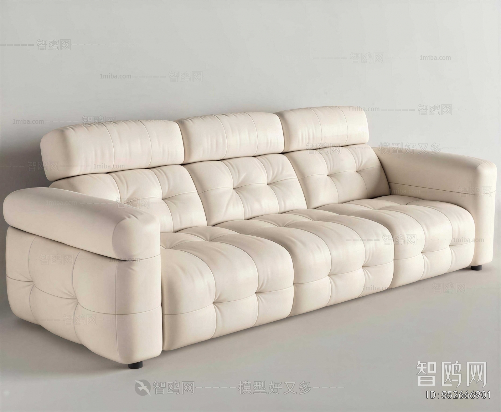 Modern Three-seat Sofa