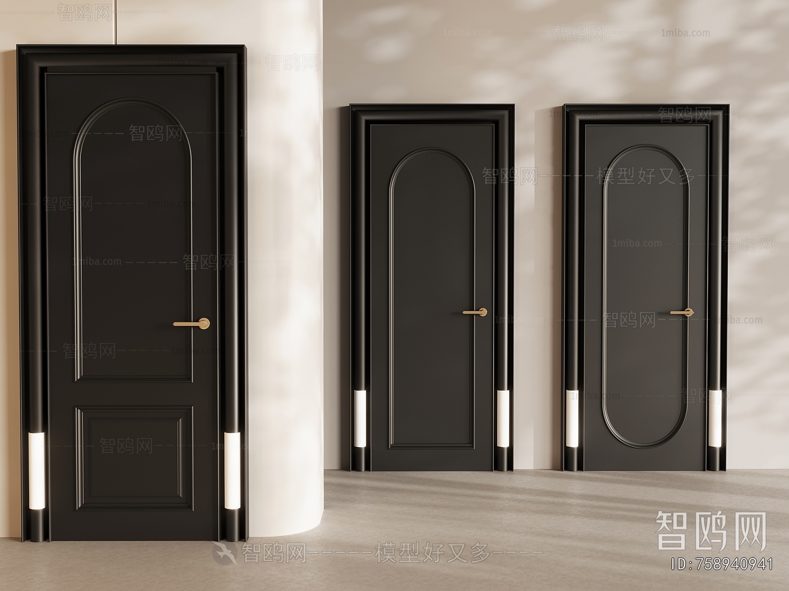 French Style Single Door