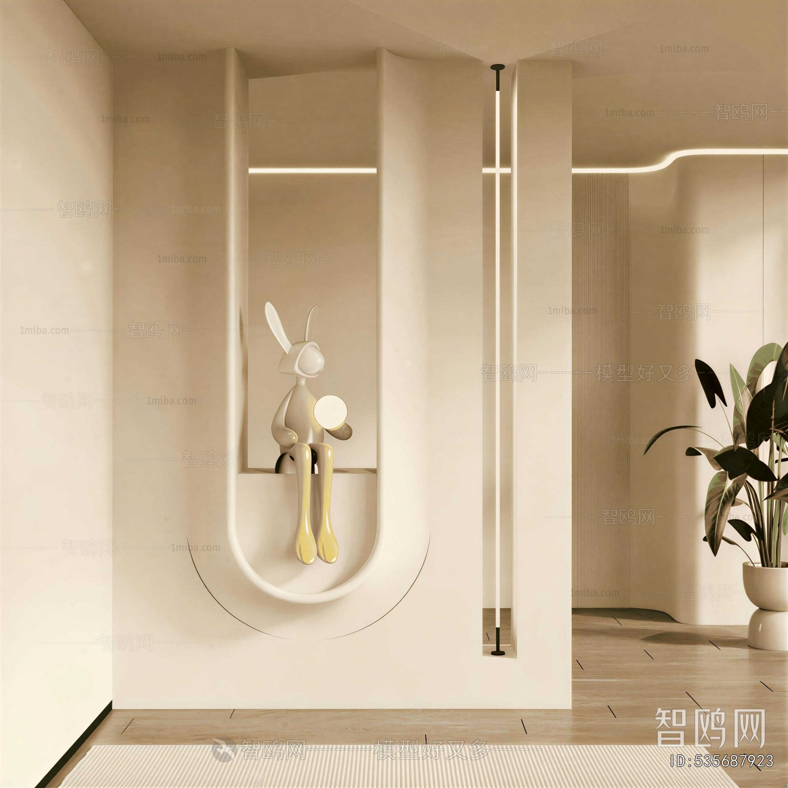 Modern Hallway