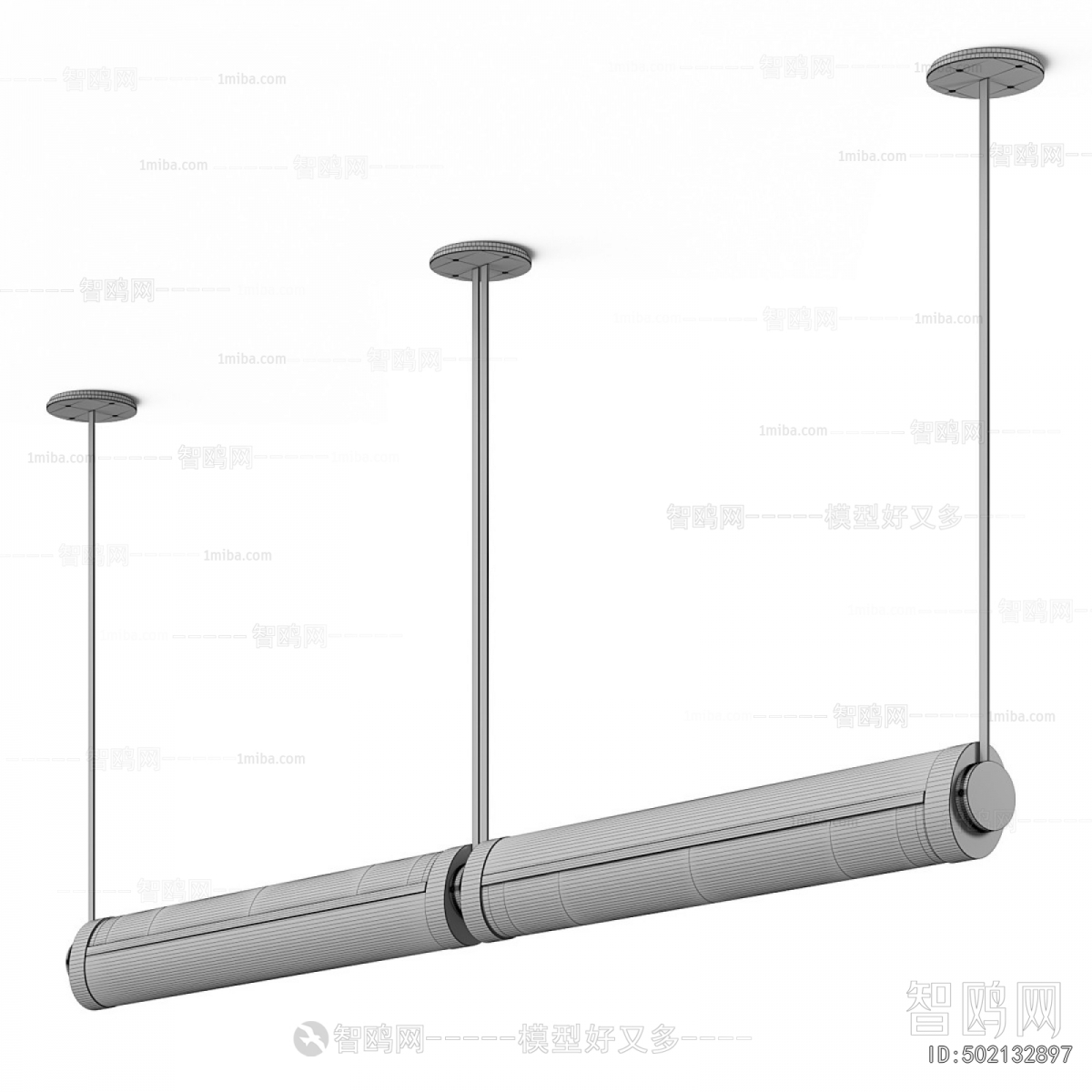 Modern Long Chandelier