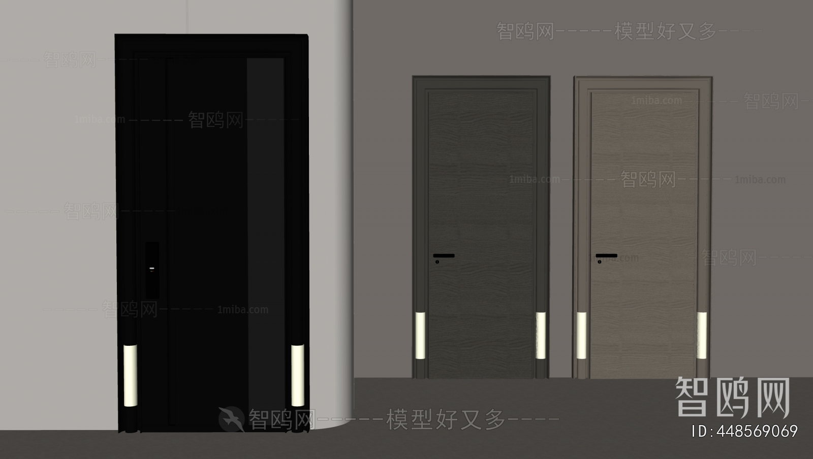 Modern Single Door