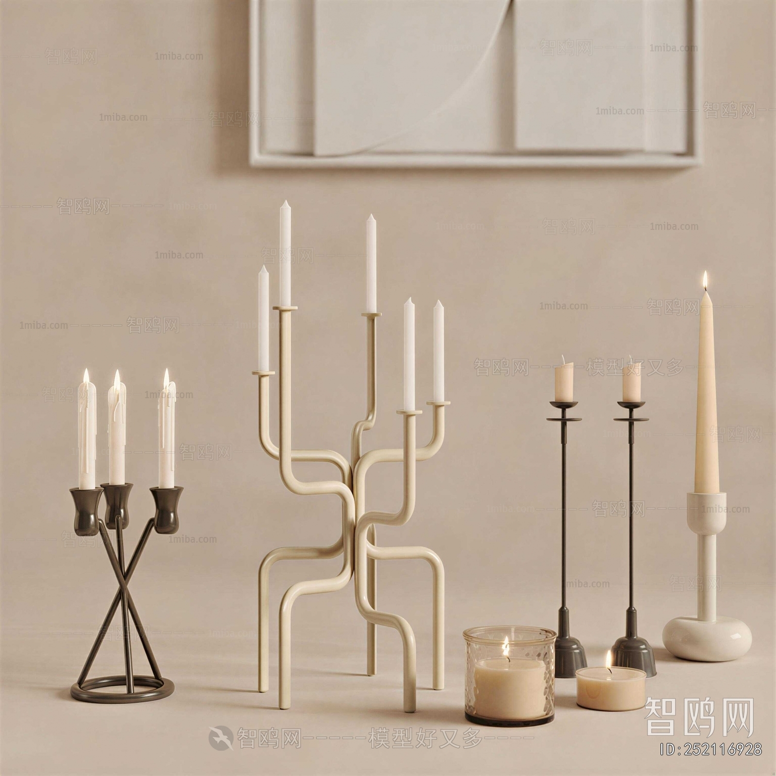 Modern Candles/Candlesticks