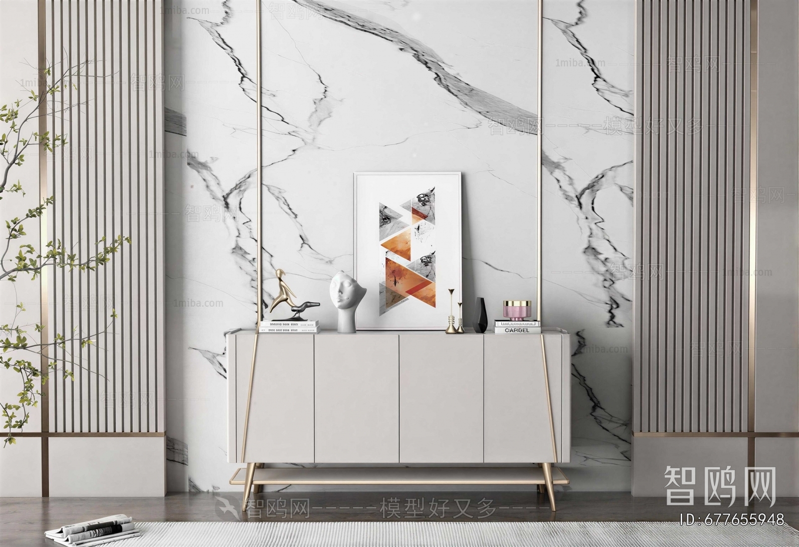Modern Side Cabinet