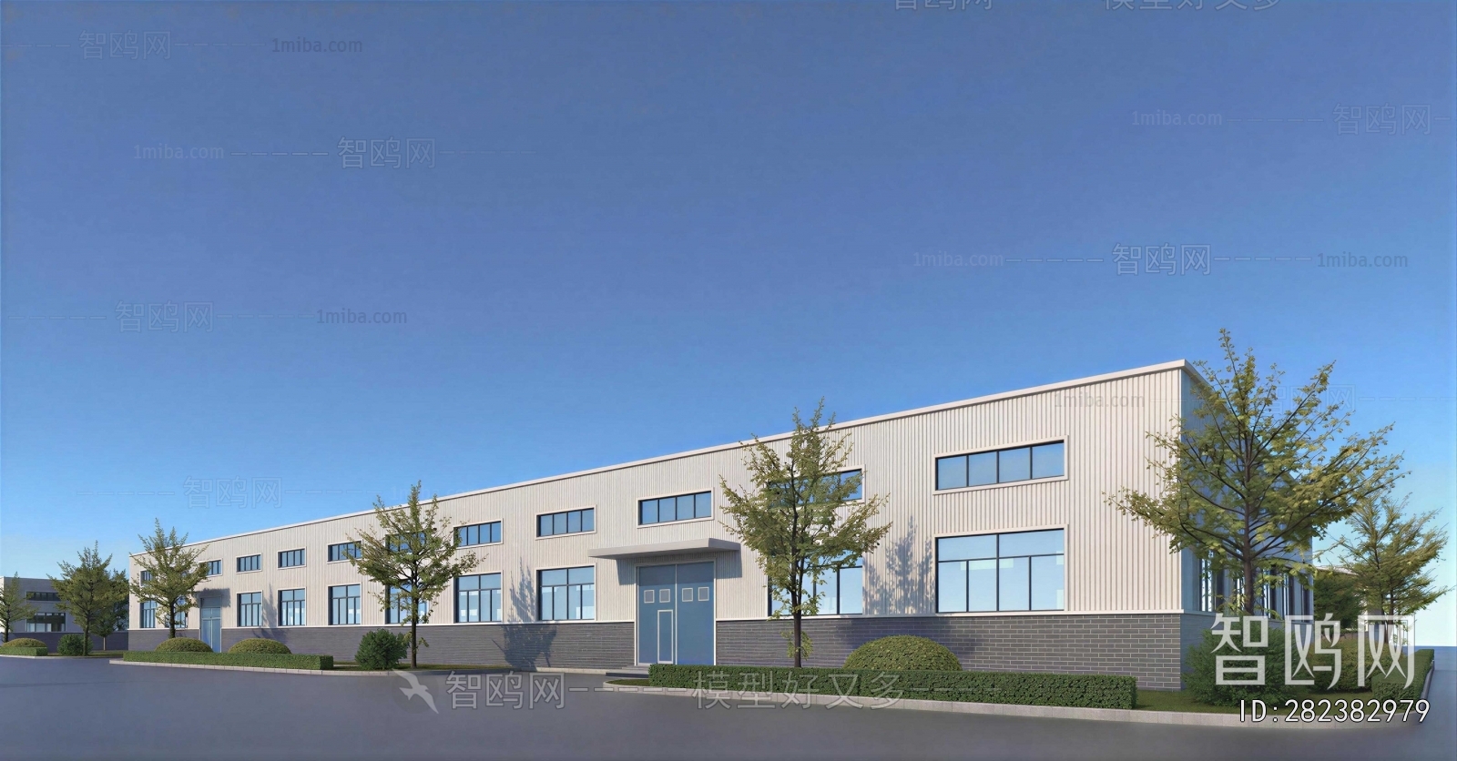 Modern Industrial Building