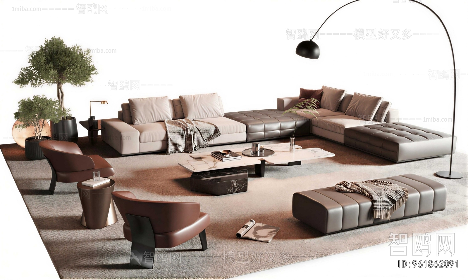 Modern Sofa Combination