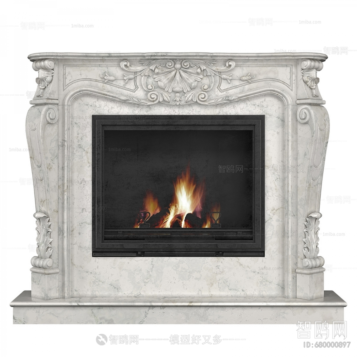 European Style Fireplace