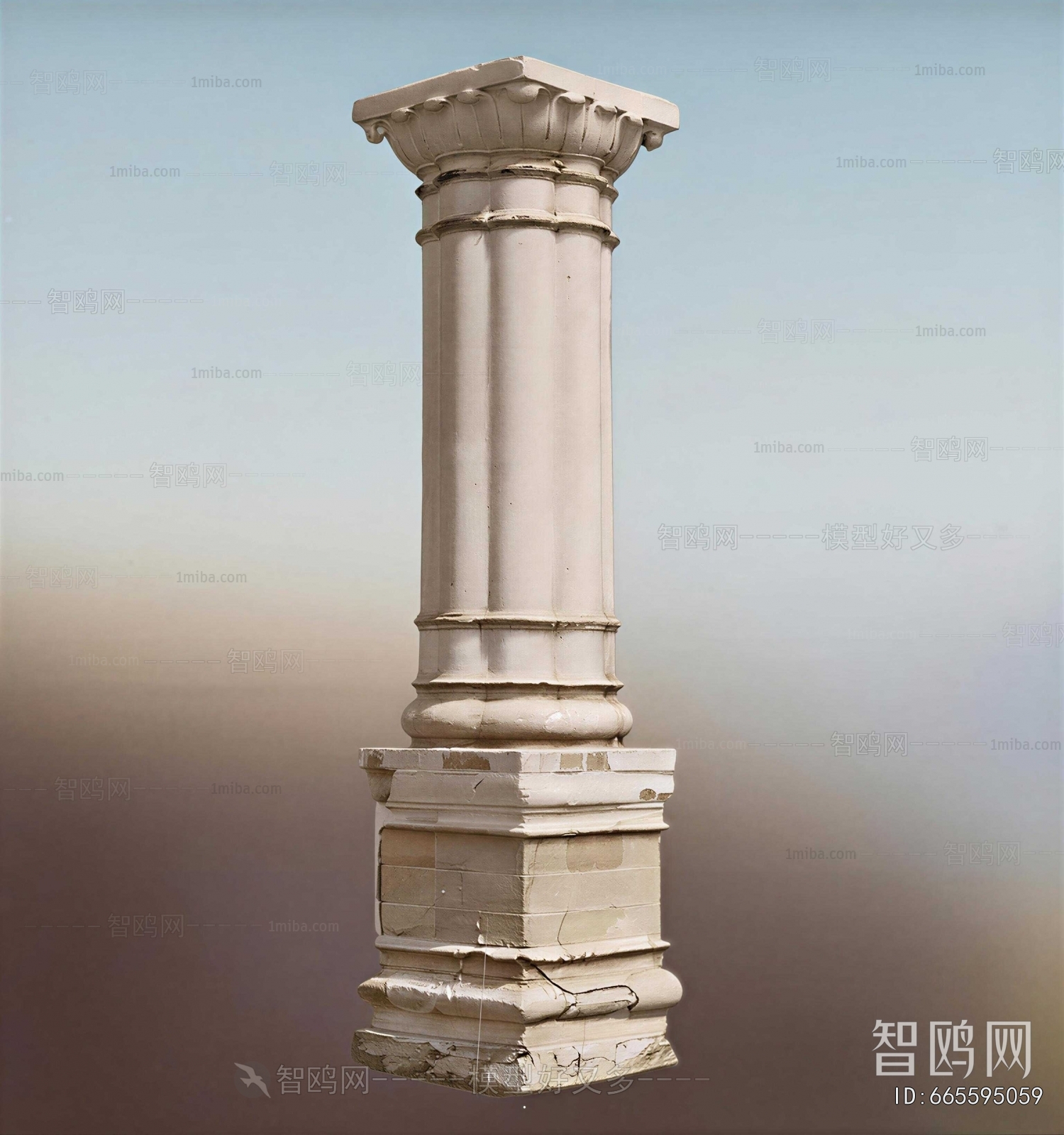 European Style Roman Pillar