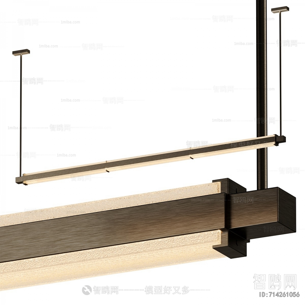 Modern Long Chandelier