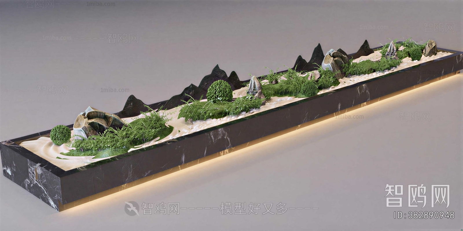 New Chinese Style Plant Landscaping