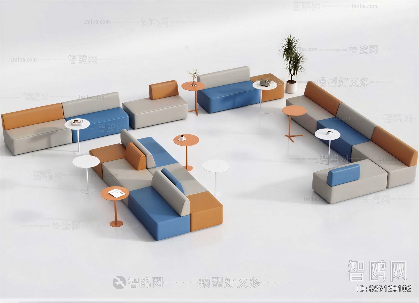 Modern Card Seat Sofa