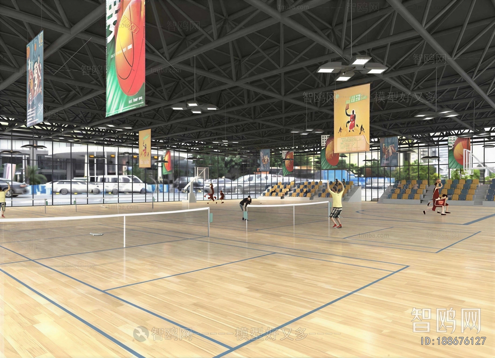 Industrial Style Indoor Stadium