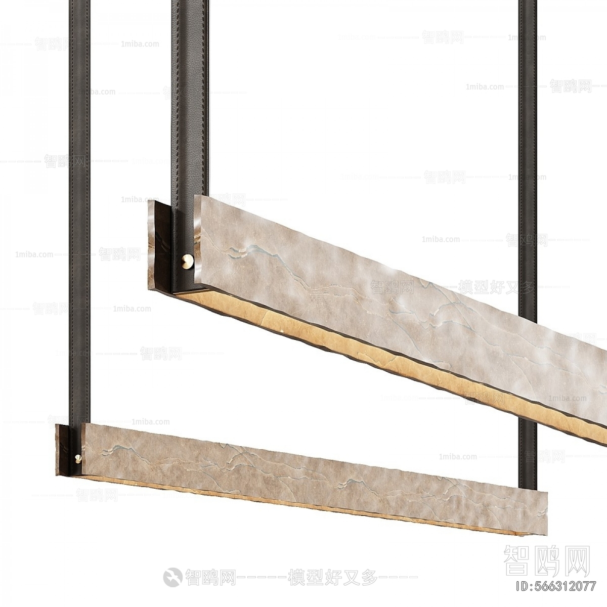 Modern Long Chandelier