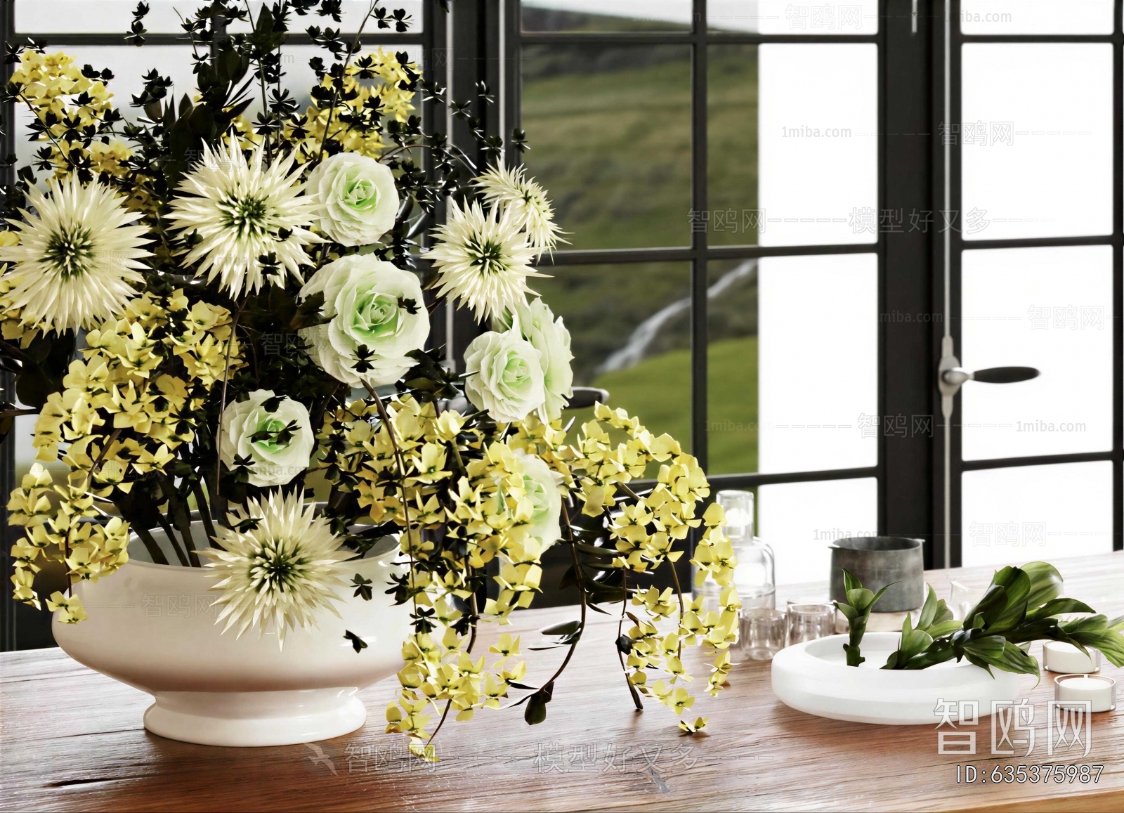 Modern Flower Arrangement