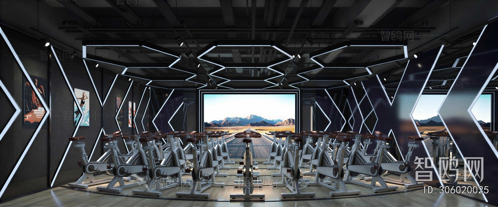 Industrial Style Gym