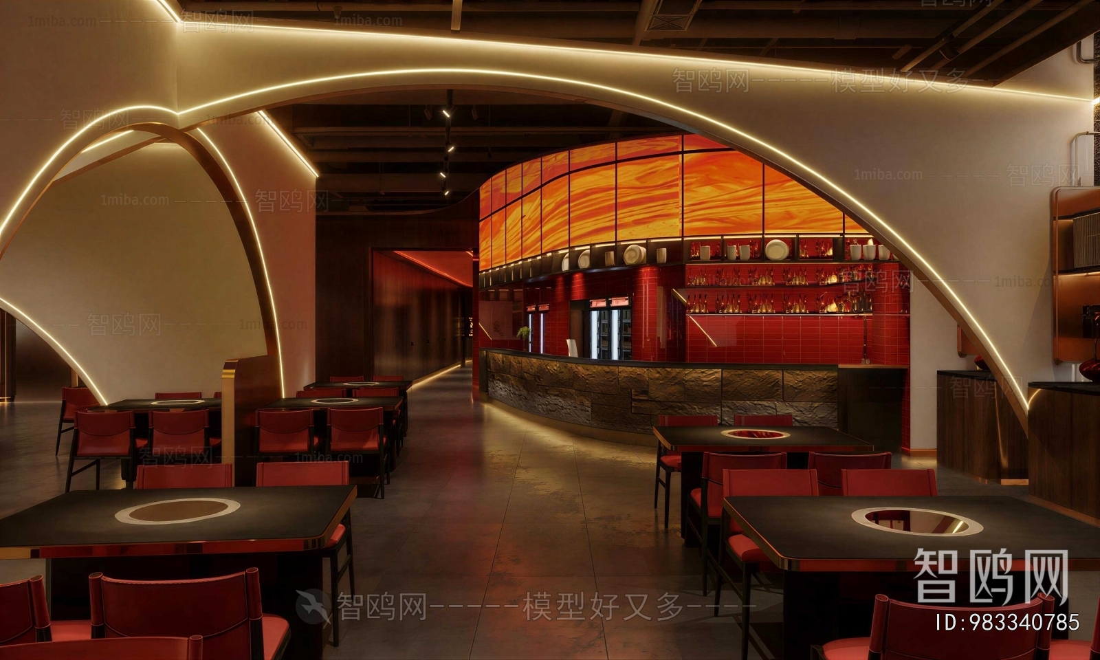 Modern Hot Pot Restaurant