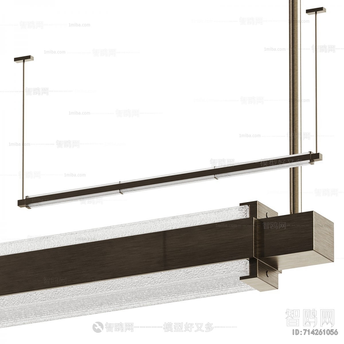 Modern Long Chandelier