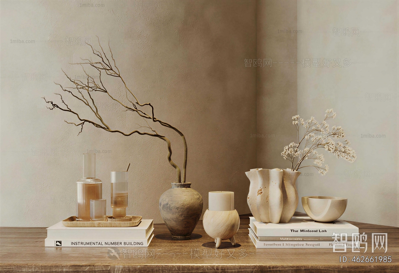 Wabi-sabi Style Decorative Set