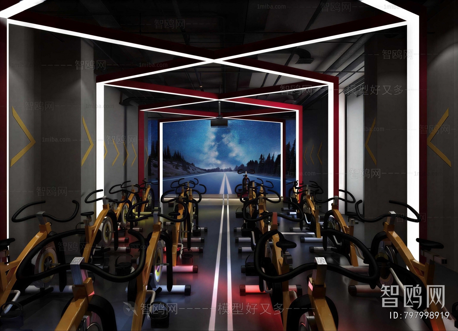 Industrial Style Gym