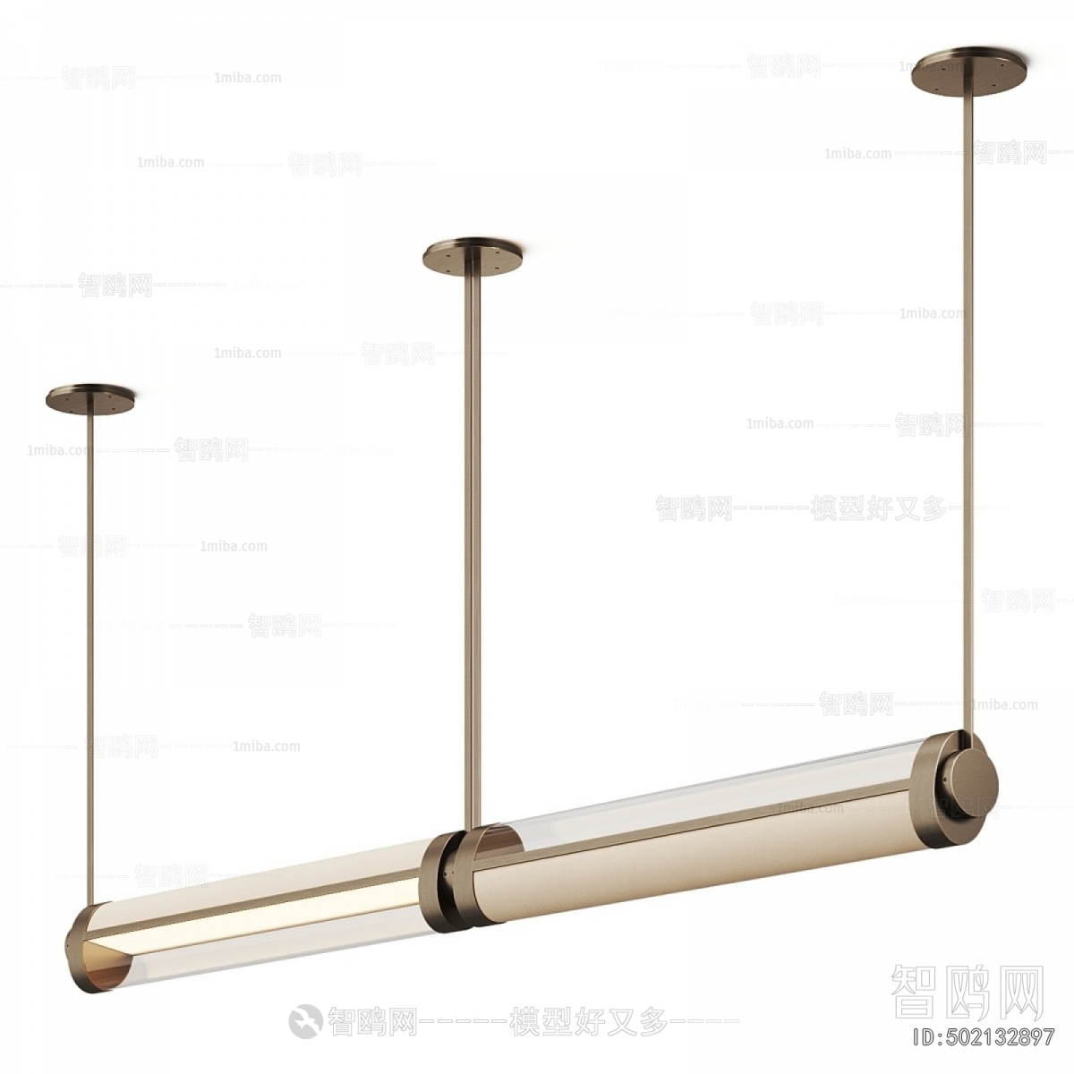 Modern Long Chandelier