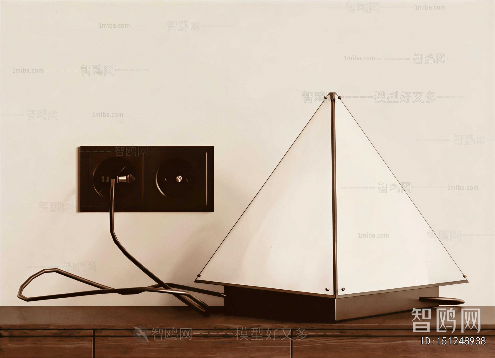 Wabi-sabi Style Table Lamp