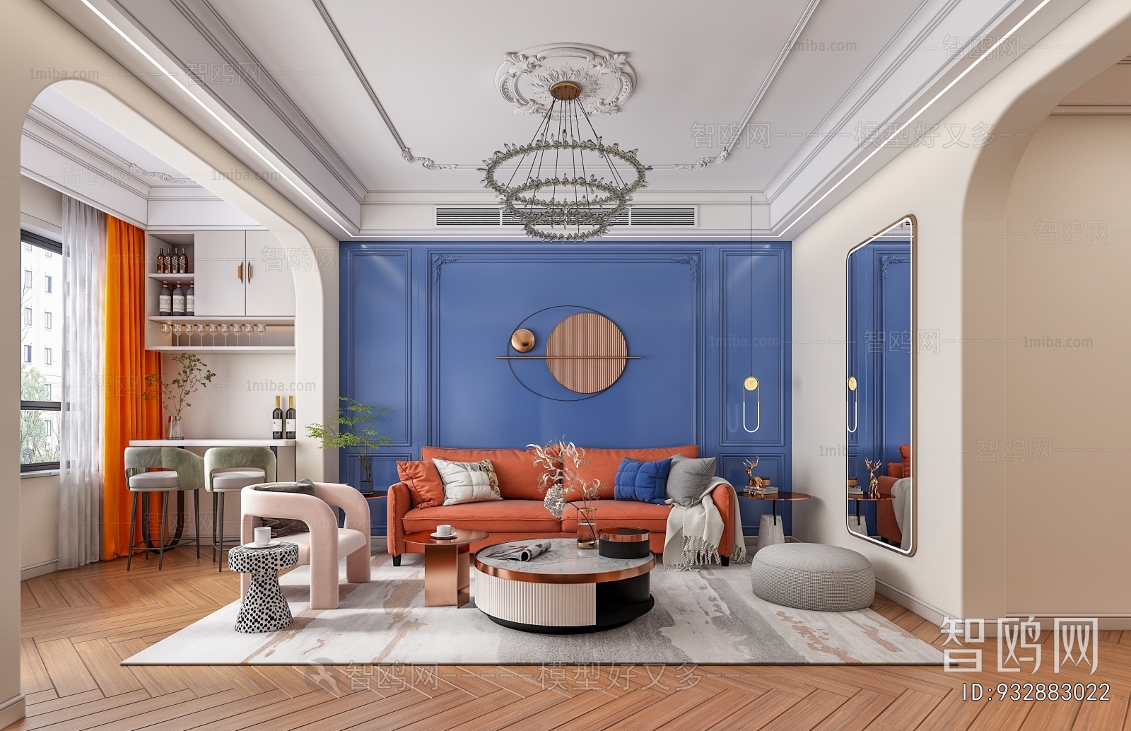 French Style A Living Room