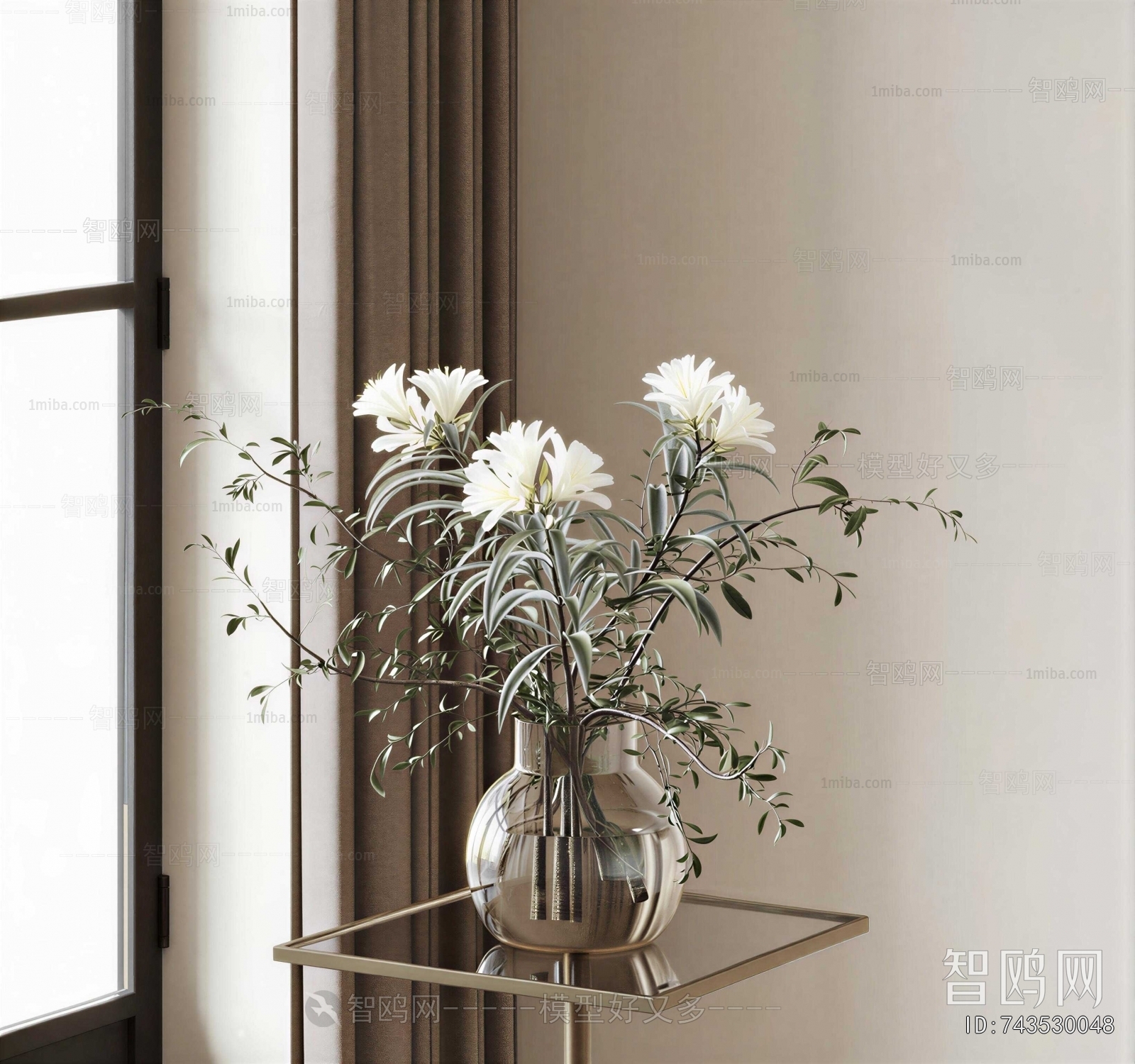 Modern Flower Arrangement