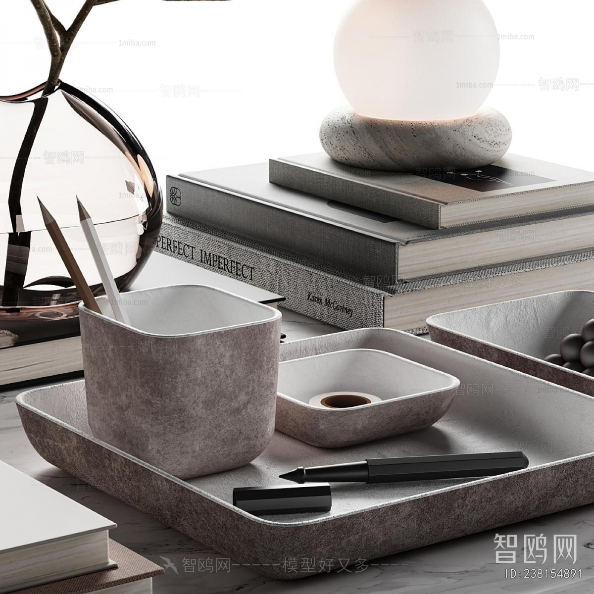 Wabi-sabi Style Decorative Set