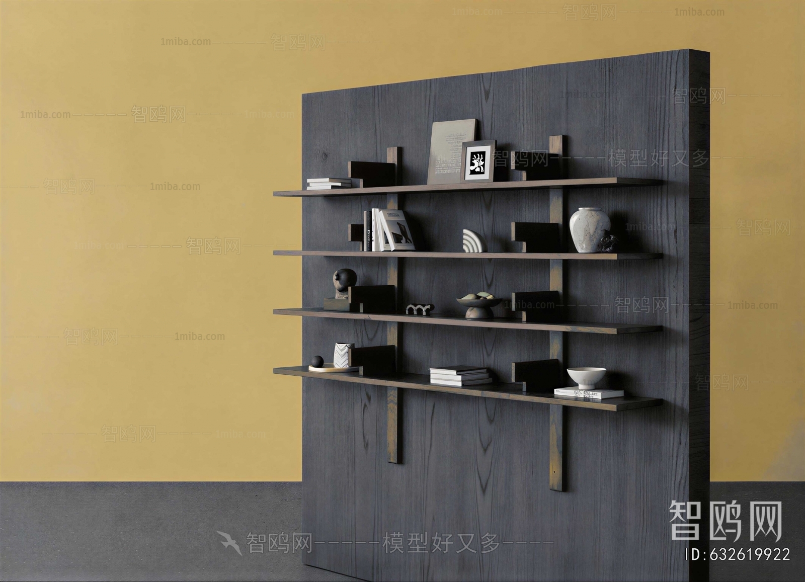 Wabi-sabi Style Shelving