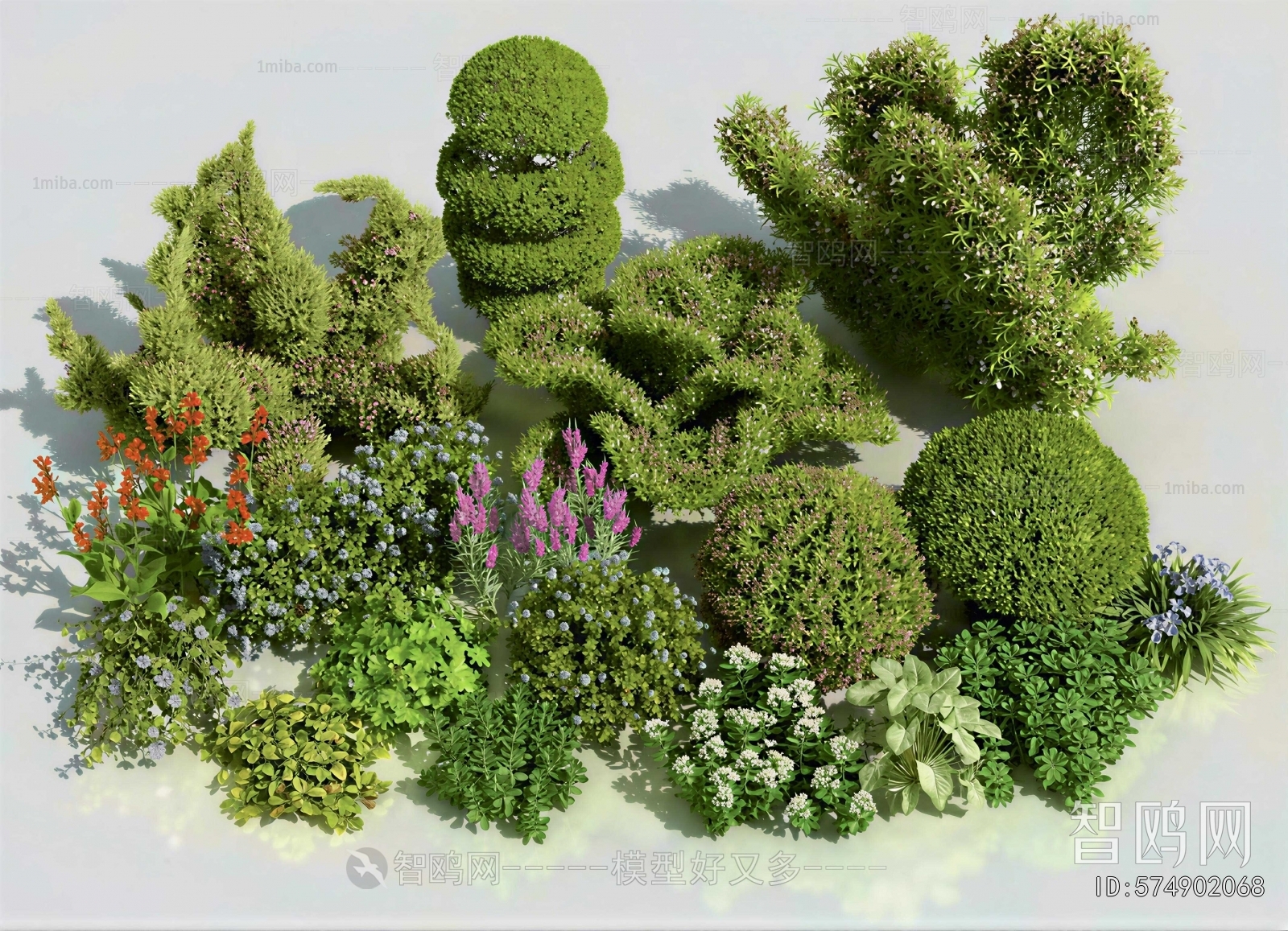 Modern Shrubbery