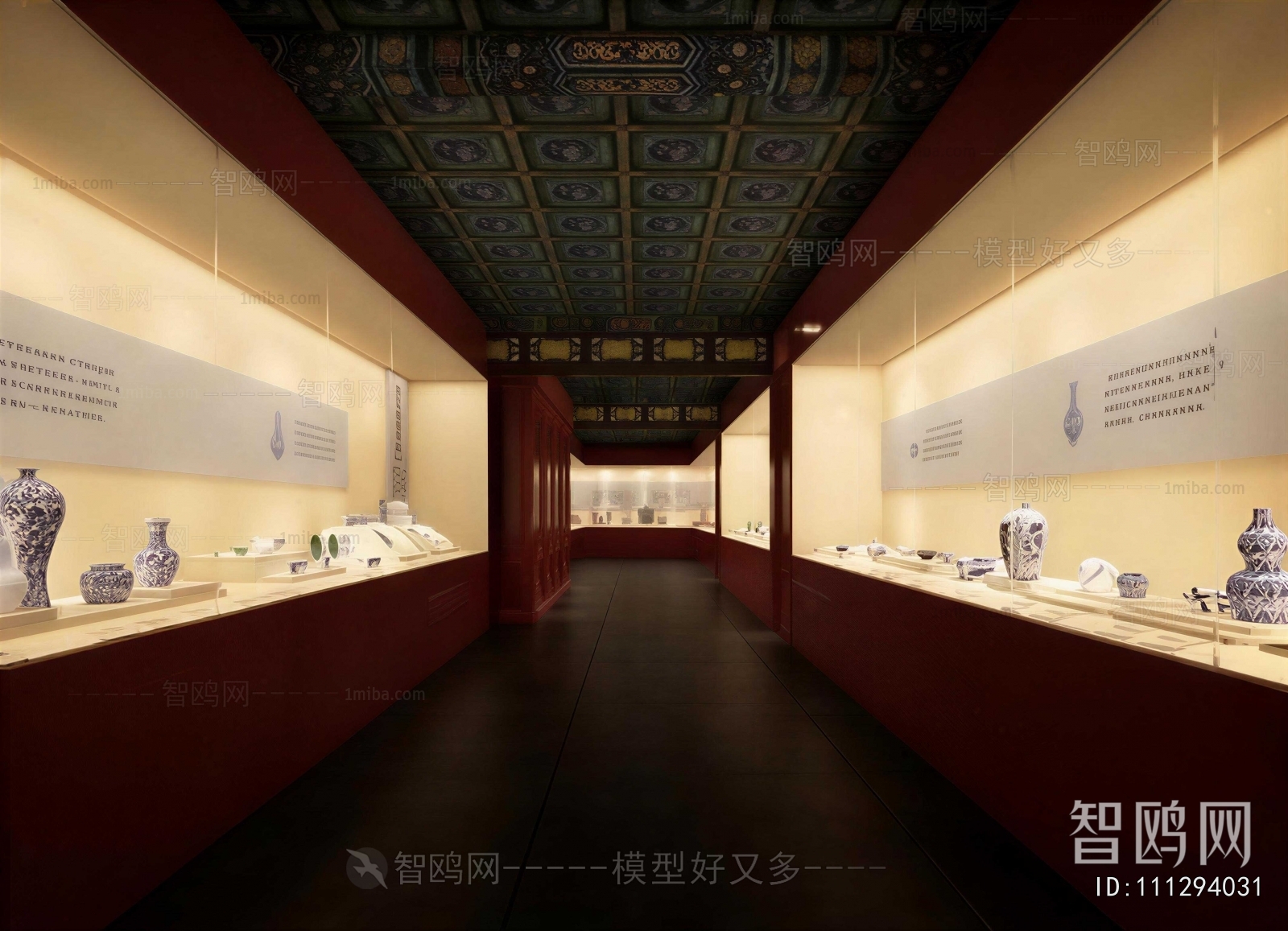 New Chinese Style Exhibition Hall