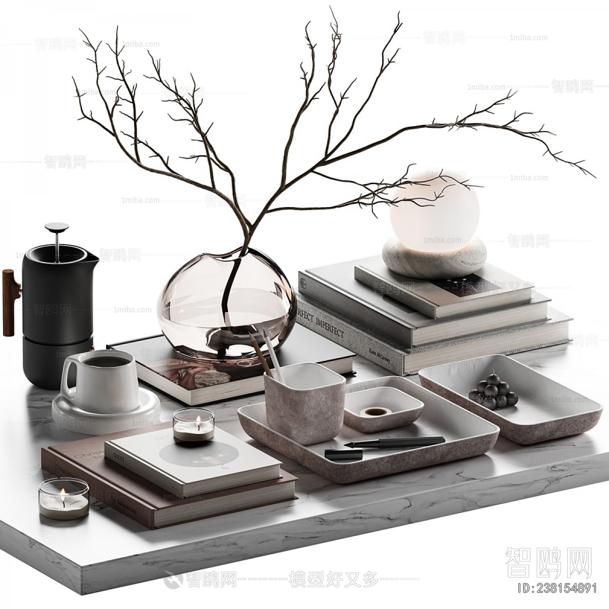 Wabi-sabi Style Decorative Set