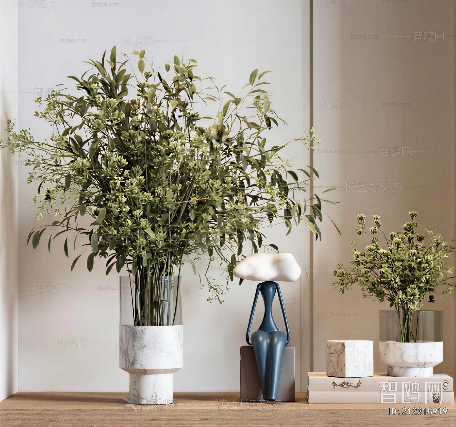 Modern Aquatic Green Plant